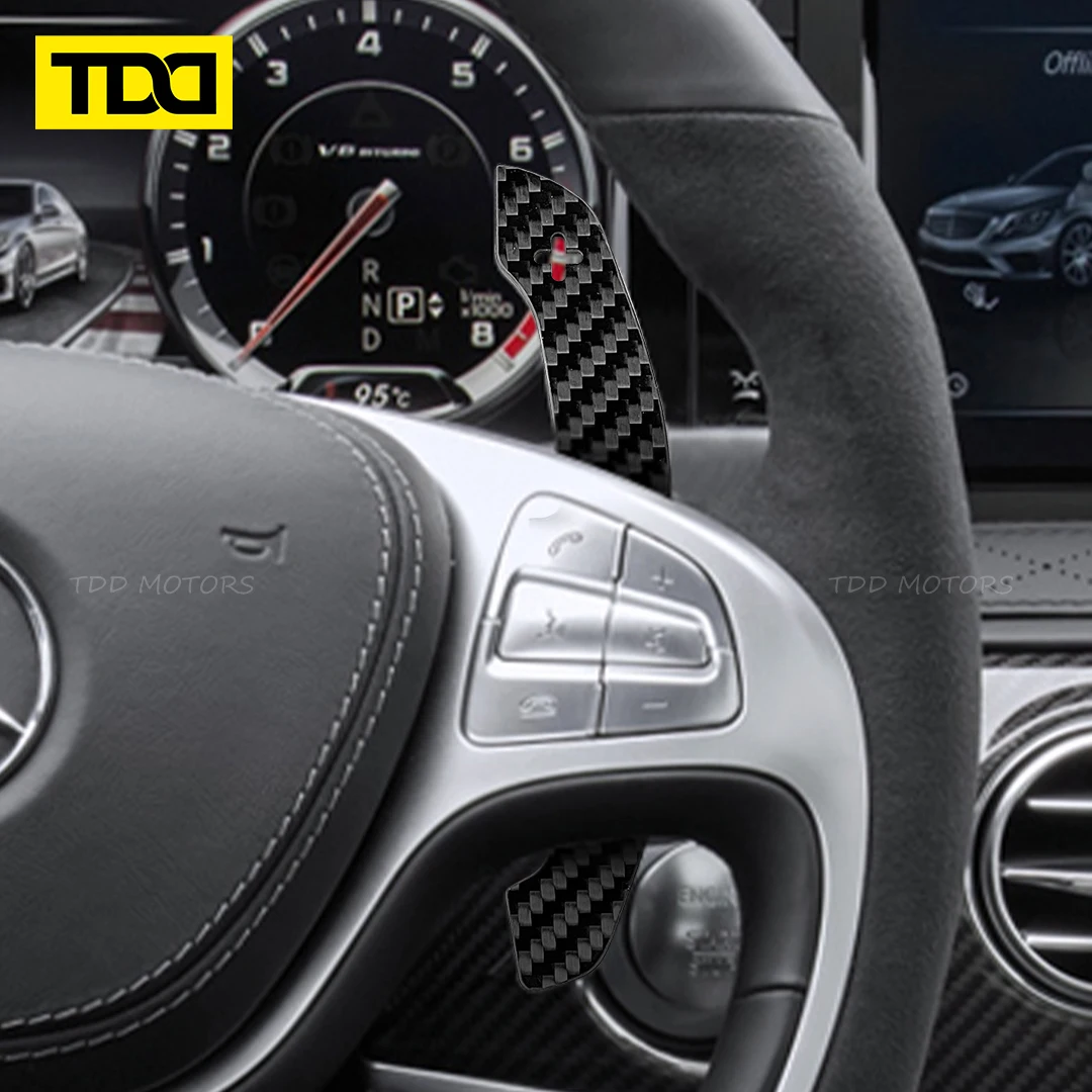 TDD Magnetic Paddle Shifters for Mercedes Benz A Class W176 C W204 E W212 CLA C117 GLA X156 SLK 2011-2015 CLS W218 2011-2013