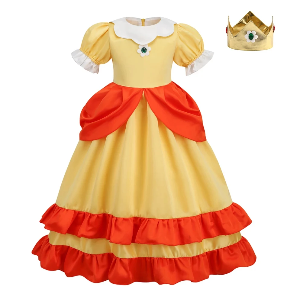 Dressy Daisy ガルズ ドレス コスチューム レインボー ユニコーン コスチューム ファンシー ドレスアップ 6X スタイル C (ピンク) Dressy Daisy) 女の子 プリンセス ドレスアップ コスチューム