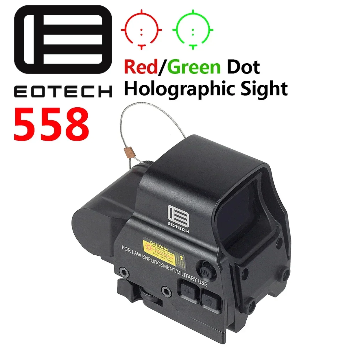 Red Dot Sight Rifle Scope Holographic Collimator Riflescope Mount Eotech 551 552 553 558 UNITY Fast FTC Mount 1/3 Optic Riser