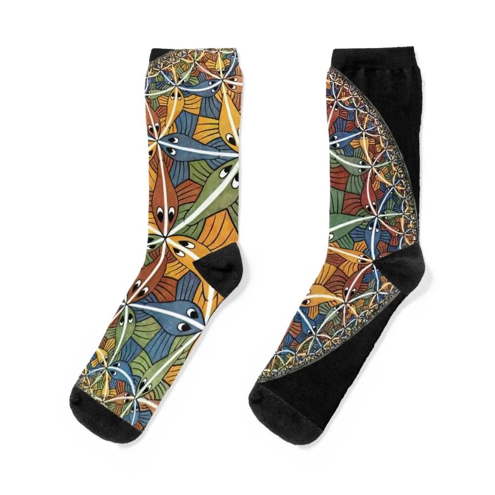 

Circle Limit III by M.C. Escher Socks New year's luxury Girl'S Socks Men's