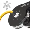 HSC8 10-6A 0.25-10mm² Tubular Terminals Crimping Pliers Wire Ferrule Crimper Tools,Household Electrical Hand Tool Kit Clamp Tool 2