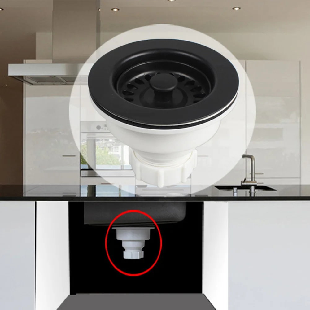 

Stainless Steel Pop-Up Bounce Core Basin Drain Filter Hair Catcher Sink Strainer Bathtub Stopper Bath Plug Bathroom Tool