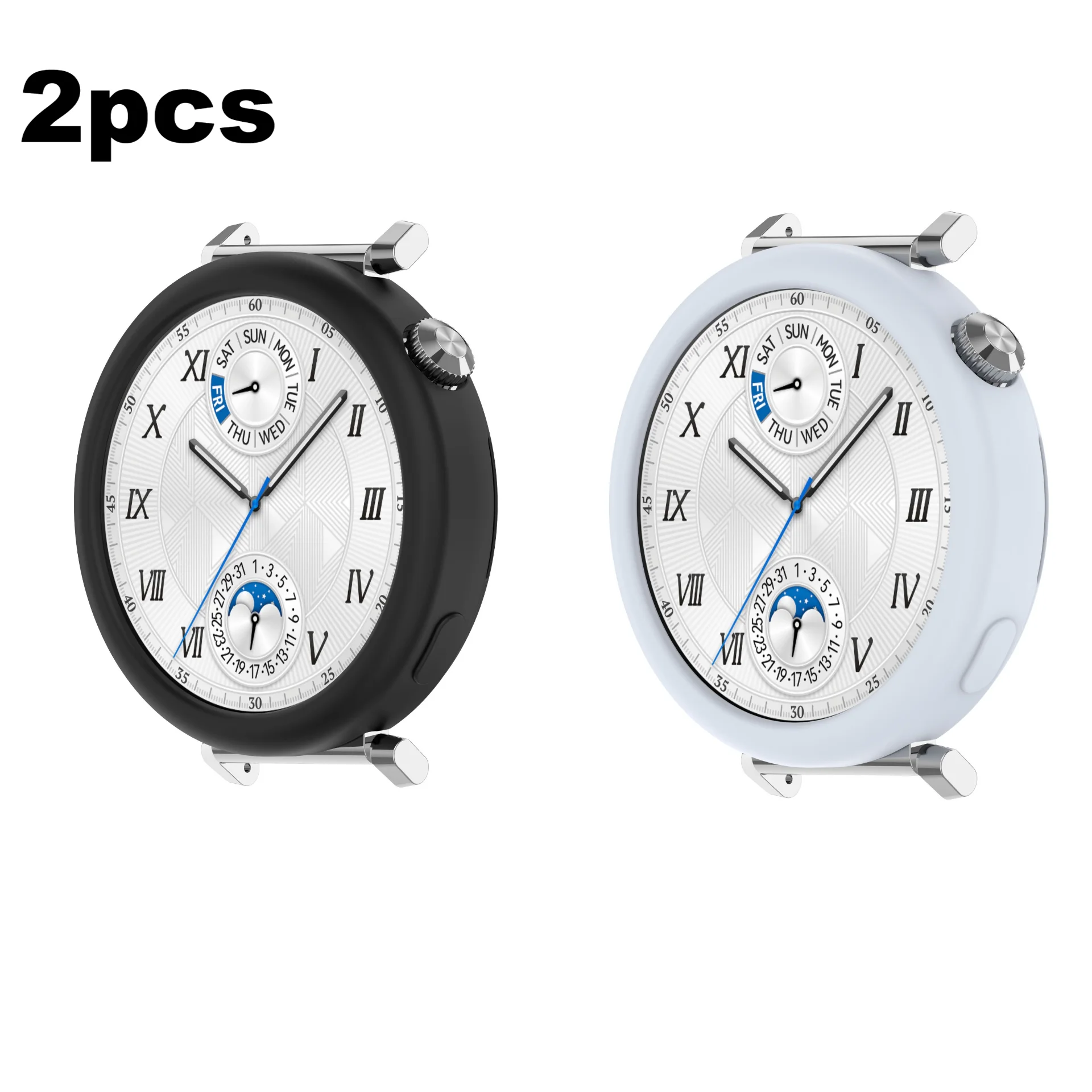 Premium Silicone Watch Case - Soft Protective Cover and Accessory
