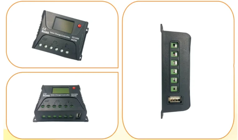 Solar Charge Controller 40A HP2440 Max.Voltage of Open Circuit 55Vdc Multiple Lo