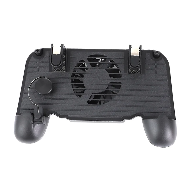 F1 Mobile Phone Gamepad Joystick for PUBG Game Cooling Fan L1R1 Trigger Shooting for IPhone Android Gaming Accessorie Controller 