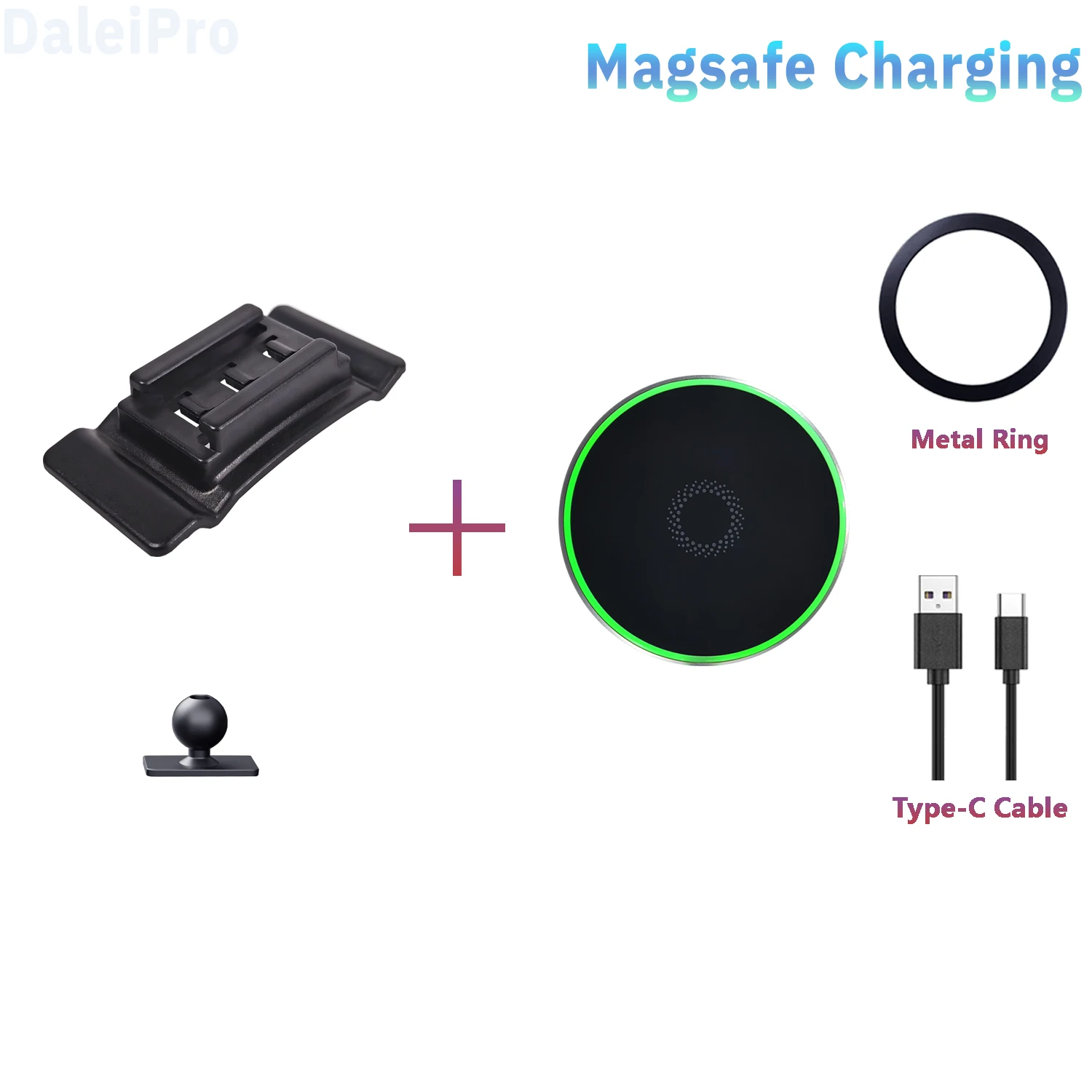 Custom-Fit Magnetic Phone Mount with Smart Sensing Wireless Charging