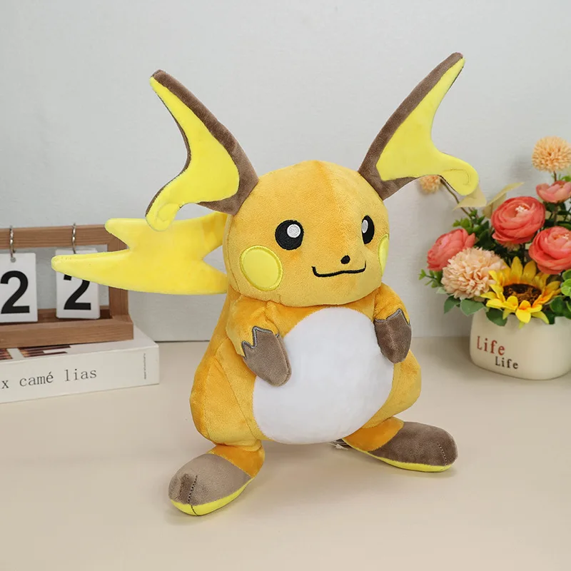 Pokemon Peluche Pikachu Peluches Pichu Evolution Raichu Plush Toy Stuffed Doll Decoration Xmas Gift For Kids