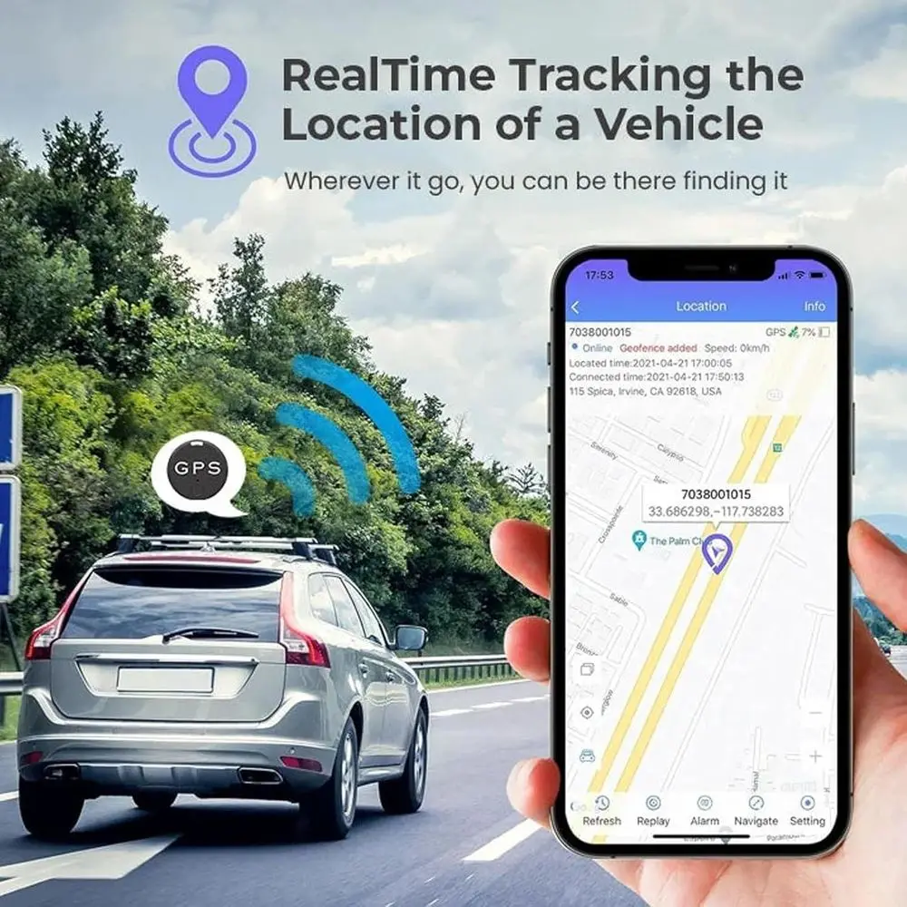 Mini Magnetic GPS Vehicle Tracker 2