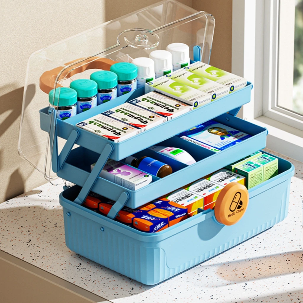 Medicine Box First Aid Box Container Emergency Large Capacity Storage  Organizer - AliExpress