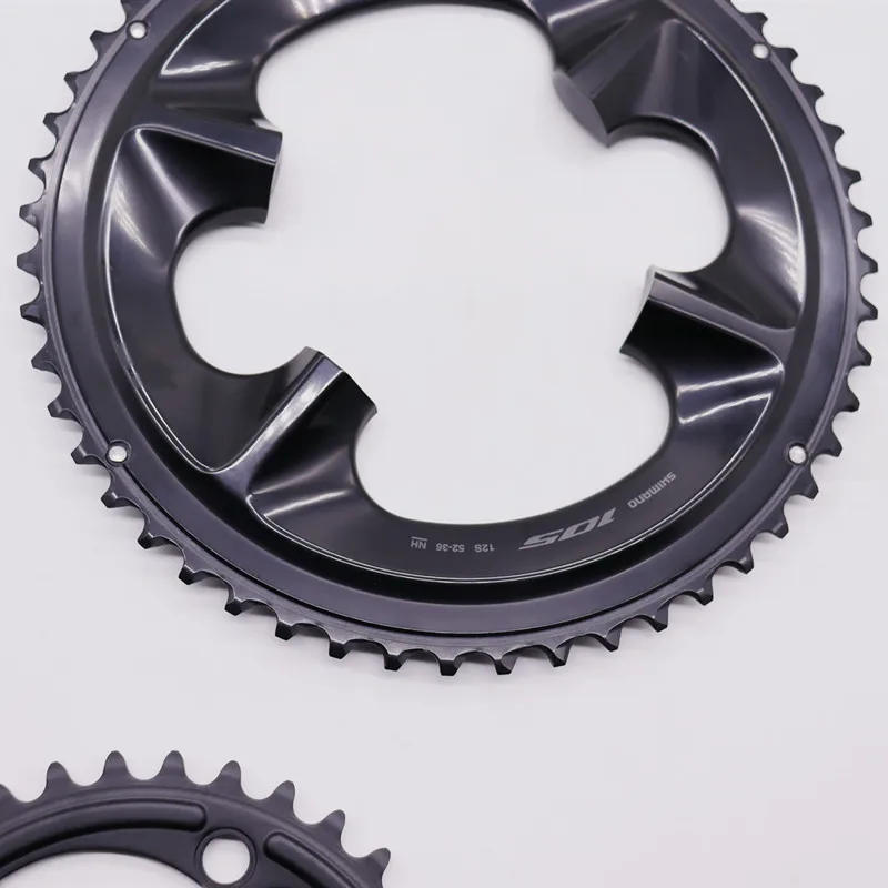Description Picture 5 of itemShimano 105 R7100 Di2 Crankset Chainring 12s For FC-R7100 R8100 34T/50T/50-34T 52-36T Original Shimano