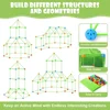 221pcs Construction Forts Building Kits Creative Castles DIY Fort Kit | Fort Building Set | Play Tent Indoor/Outdoor Kids Toys 4