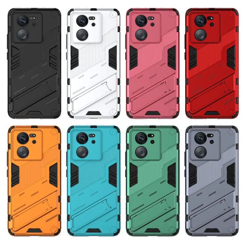 Shockproof Armor PC Silicone Protective Back Cover Case