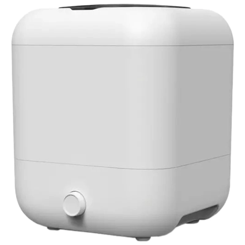 

White Washing Machine 5/10/20 Minutes Washing Time Portable Washer For Socks Underwear Bras