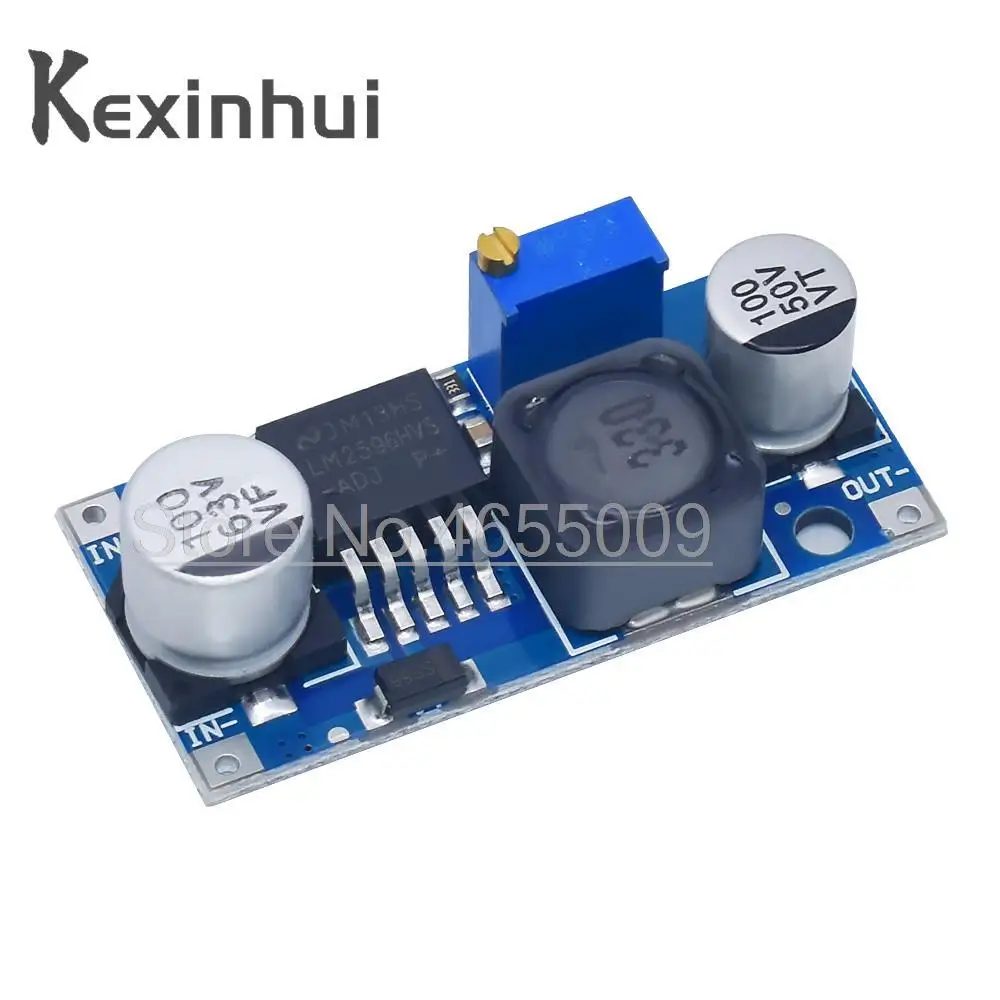 Lm2596Hvs Lm2596 Hv Lm2596Hv Dc-Dc Modulo Di Alimentazione Convertitore Buck Step-Down Regolabile 4.5-50V A 3-35V Limitazione Urrent