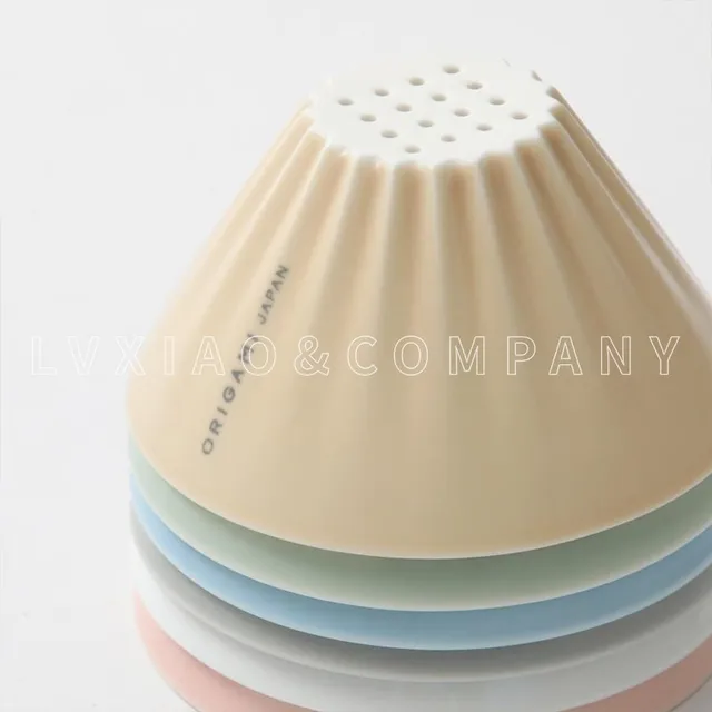 Origami Ceramic Tea Dripper Pour Over Tea Brewer New Way to Drink Tea Coffee Brewer