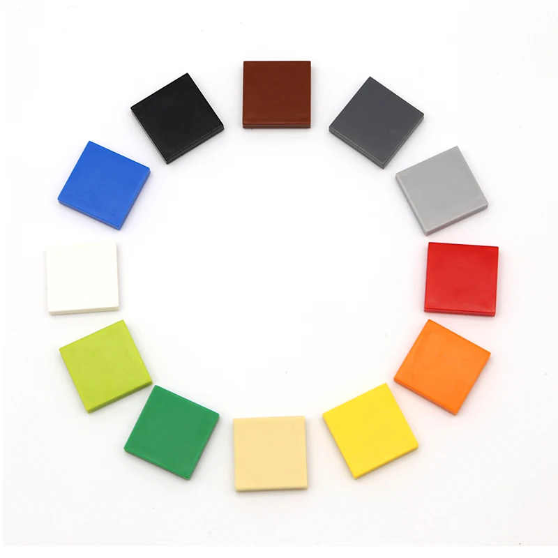 1000 шт., Детский конструктор из керамики, 2x2