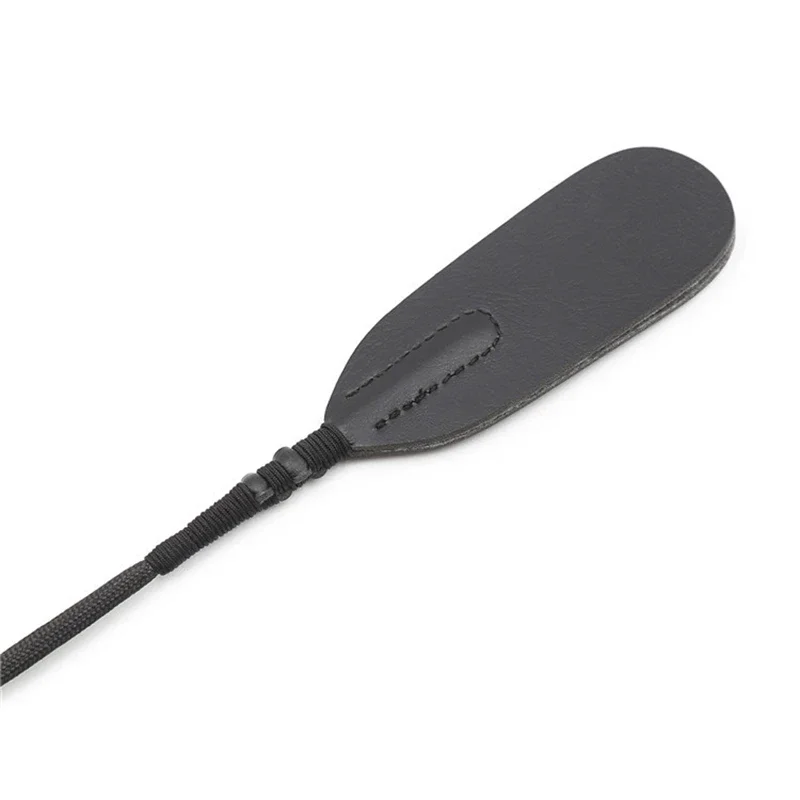 54.5CM Feather Whip,PU Leather Spanking Paddle,Horse Whip fo Horse Equestrian Riding Equestrian bat,CosplaySexy Props 3