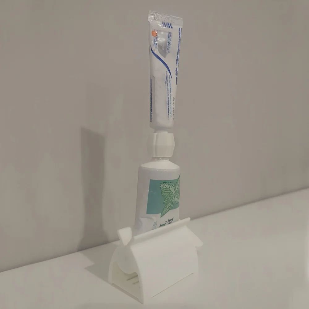 2/4/6pcs 3D Printed Toothpaste Squeezer - Practical & Eco-Friendly Bathroom Accessory for Complete Toothpaste Usage - Available