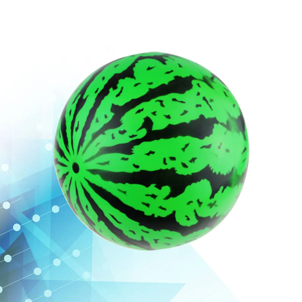 Paddling Ball Watermelon Beach Balloons Inflatable Sports Elastic