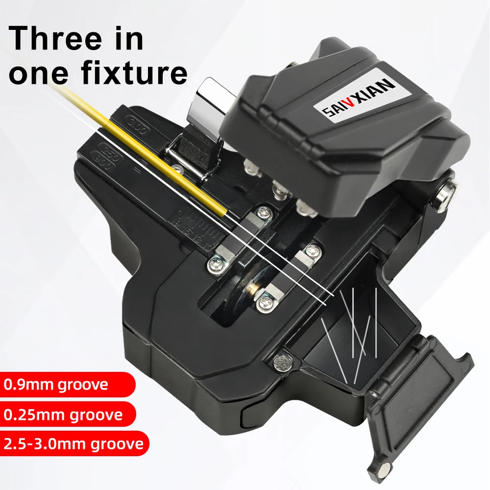 SAIVXIAN NEW M8 one-step fully automatic high precision Fiber Optic Cleaver Optical Fiber Fusion Splicer Cutting Knife fusion splicer machine