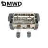 DMWD Smokeless Electric Raclette Grill Double Layers Non-Stick BBQ Roasting Pan Griddle Mini Barbecue Stove Machine Roaster EU 4