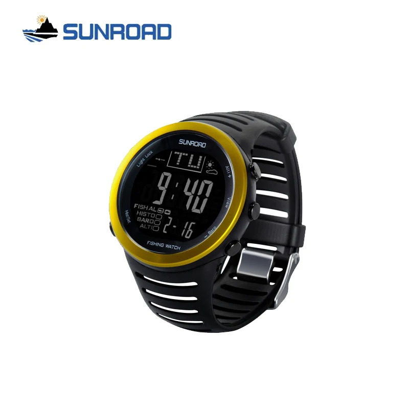

SUNROAD Men's Digital Watches Fishing Sports Watch with Barometer Altimeter Stopwatch Hiking Swmming Wristwatch Waterproof