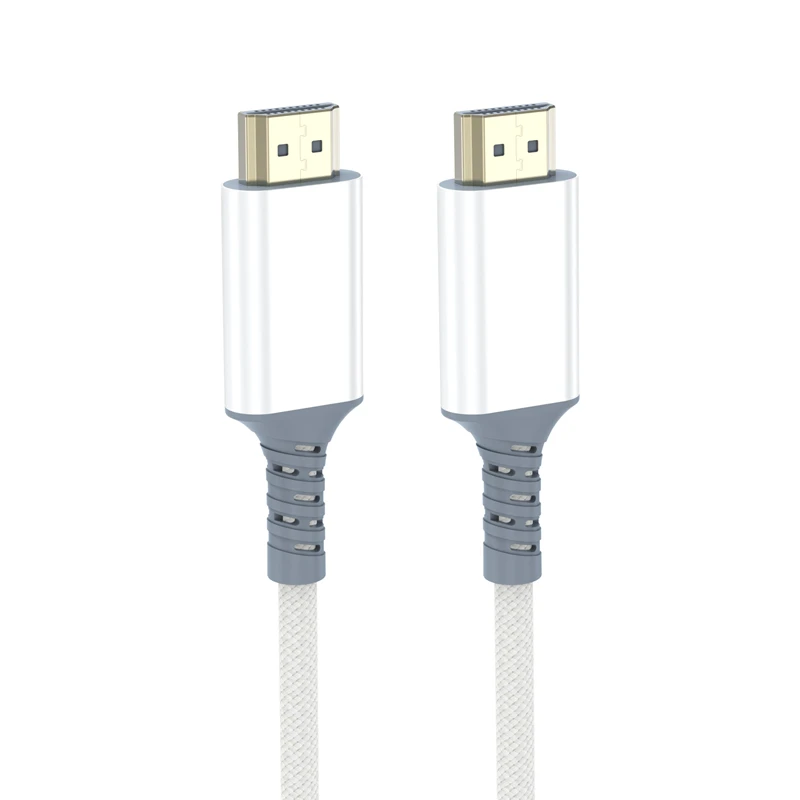 8K High-Speed HDMI Cable - White, Supports 240Hz for Monitors, TVs, and Projectors