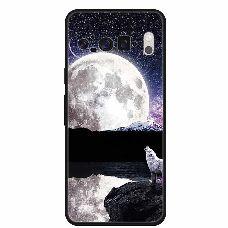 Space-Themed Soft Silicone TPU Phone Case - Astronaut Design