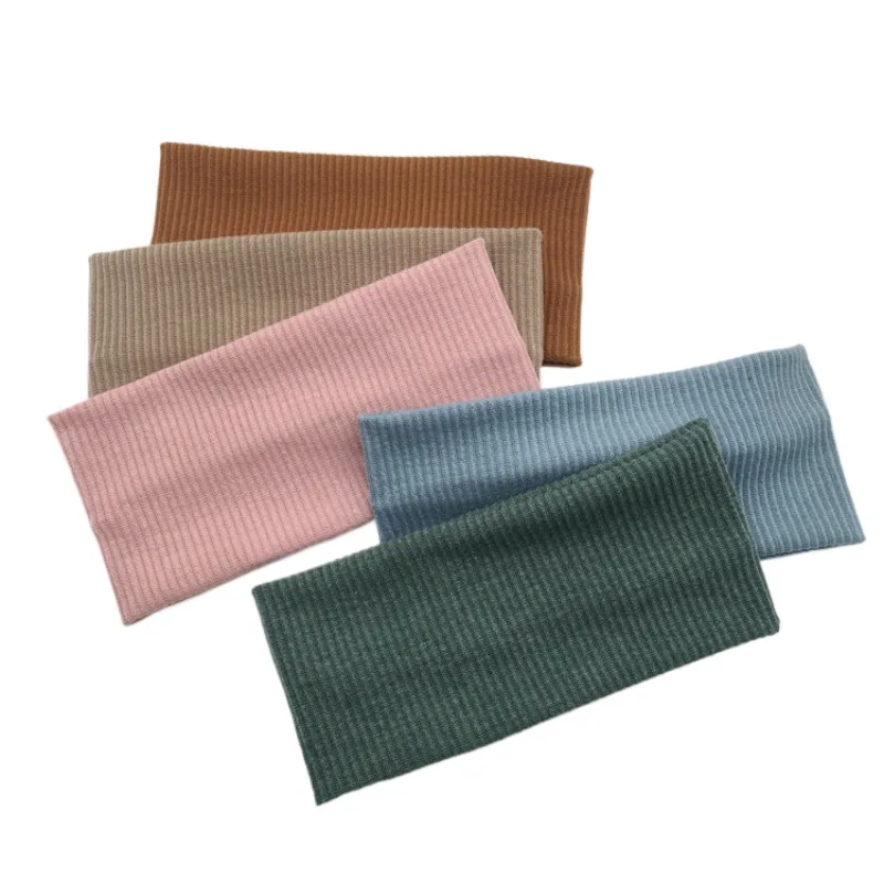 

Широкие эластичные повязки для волос для йоги, Спортивная Повязка на голову, головной убор для бега, фитнеса, Женский тюрбан, повязка на голову