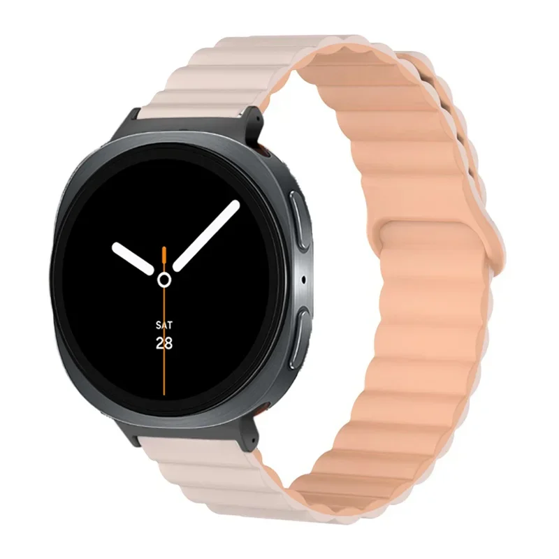 Magnetic Loop Silicone Sport Bracelet Wristband Strap