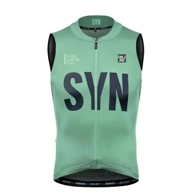 Cycling Vest Windproof Sports Jersey Sleeveless Cycling Jersey Summer