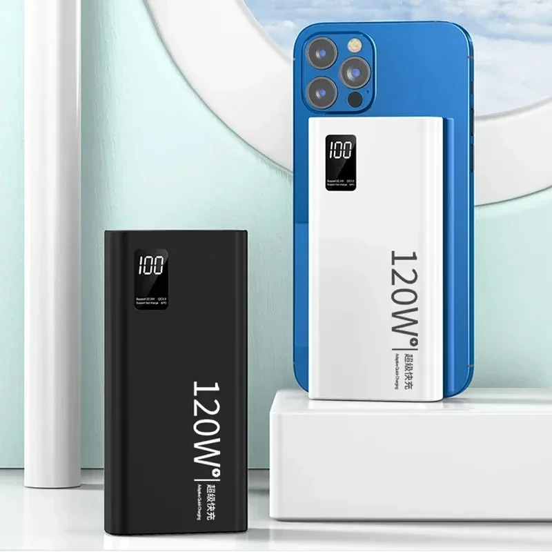 Xiaomi 200000mAh High Capacity Power Bank 120W Super Fast Charging Power Bank Portable Battery Charger For iPhone Samsung Huawei 3