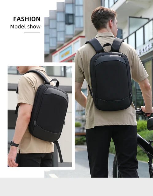 Zaino Uomo Elegante Per Laptop 16 Pollici Con USB - Impermeabile, Antifurto, Per Ufficio E Viaggi - Foto 5