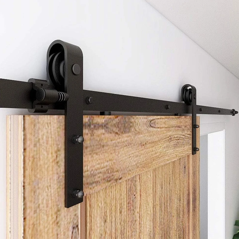 Ccjh-single Wood Sliding Door Kit Hardware para Armazém Acessórios para Armazém 6ft 6.6ft