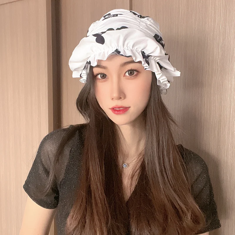 Summer Beach Women Ladies Fashion Stylish Nylon Comfortable Swimming Cap Hats Accessories Waterproof Fishtail 5