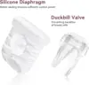 Duckbill Values Silicone Diaphragm Compatible with eufy E10 S1 S1 Pro, For S32 Breast Pump Replacement Pump Parts Accessories 5