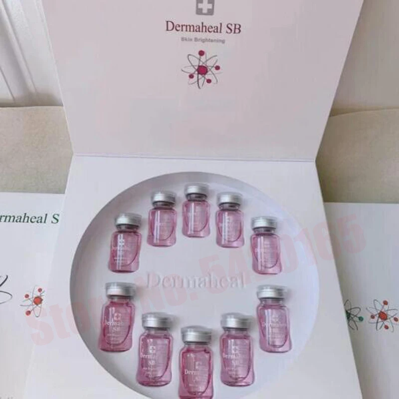 10 vials Dermaheal Hyaluronic Acid Ampoule Serum Anti-aging Freckle Skin Repair Bright For Dr Pen Microneedles Mesotherapy |
