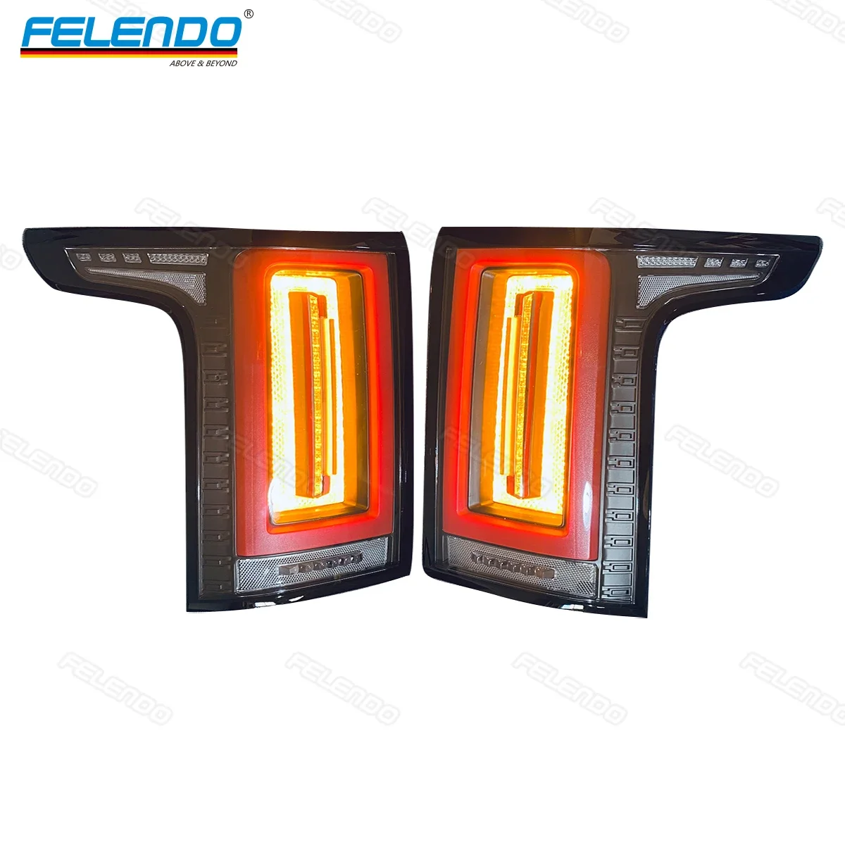 Felendo Taillight for Range Rover Vogue 2013- L405 Kulinan Style LED Taillight Tail Lamp Rear Lamp