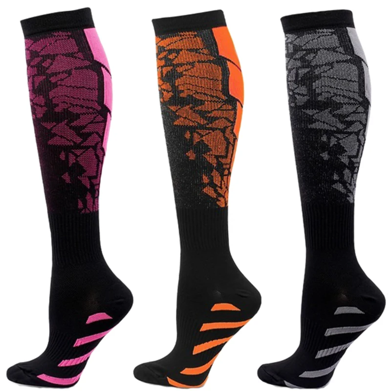 Calcetines de compresión para hombre y mujer, medias graduadas para Crossfit,  entrenamiento, correr, en unisex