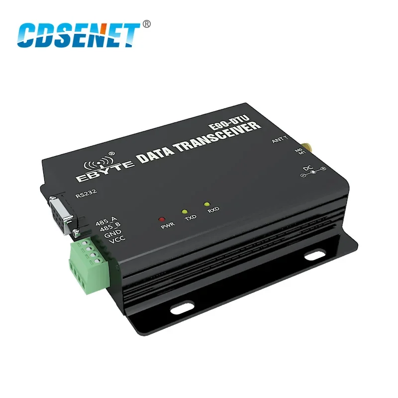 E90-DTU(433L37) 무선 트랜시버, LoRa RS232 RS485 433 MHz 5W 장거리 20km PLC 트랜시버 리시버 433 MHz 라디오 모뎀