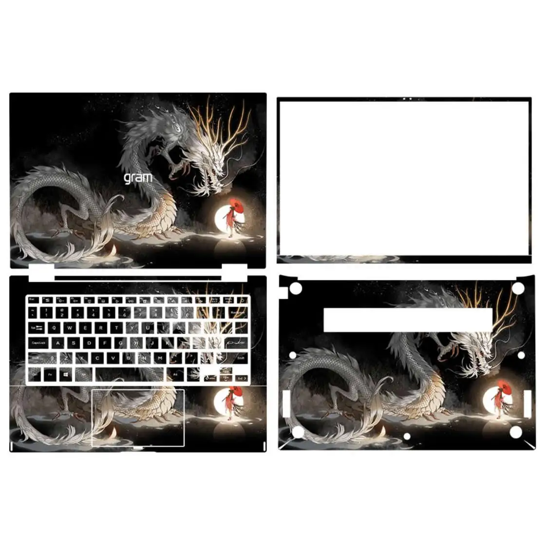 Kh Laptop Sticker Skin Decalcomanie Cover Protector Guard Per Lg Gram 14 14 T90P