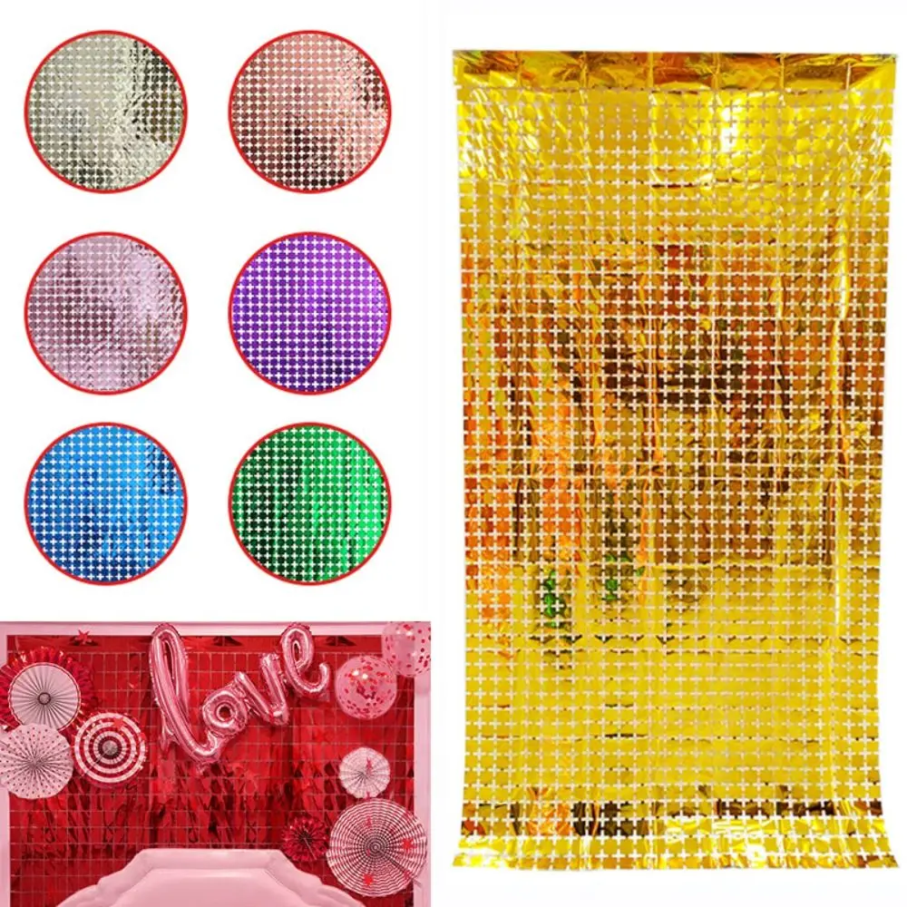 Luxurious Sequin Panel Backdrop for Elegant Events and Celebrations
