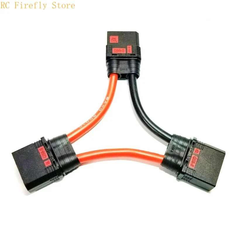 Fio de Silicone 8awg do Chicote de Fios da Série da Anti-faísca do Conector da Bateria da Tomada Fêmea Masculina da Grande Potência Qs8-s para o Drone do Uav do rc