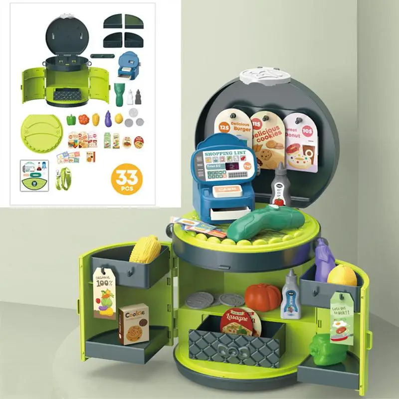 Toddler Pretend Playset Toddler Role-playing Boy Toys Educational Children Learning Play Kit For Children Ages 3-5 Years Old