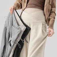 Maternity Pants Spring Autumn 2024 New Style Outerwear Bell Bottom Trousers Non-pregnant Women Comfortable Winter Wear 1