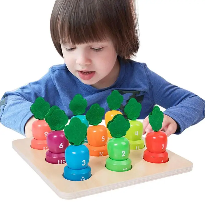

Toddler Shape Sorting Toy Carrot Early Educational Math Toy Developmental Toys For Classroom Rewards Parent-Child Interaction
