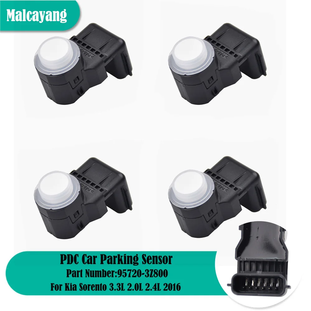 

Car Accessories 4PCS For Kia Sorento 3.3L 2.0L 2.4L 2016 95720-C5050 95720-3Z800 Car PDC Parking Assist Sensor Parktronic