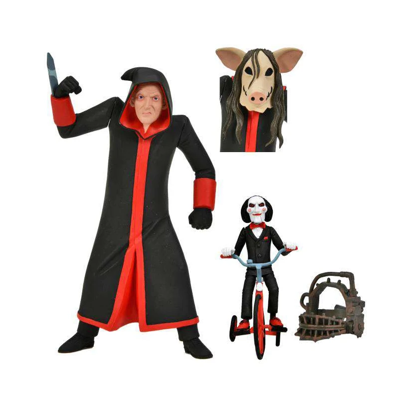 

Saw John Kramer Neca 60614 Garage Kit Figma Tabletop Decoration Collectibles Periphery Toy Display Hand Made Kid Gifts Pre Sale