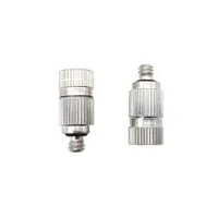10 Pcs High Pressure 3/16" Male Thread Misting Nozzles Ceramic Head Anti Drip Fog Sprayers Mist Cooling Sprinklers Head 2