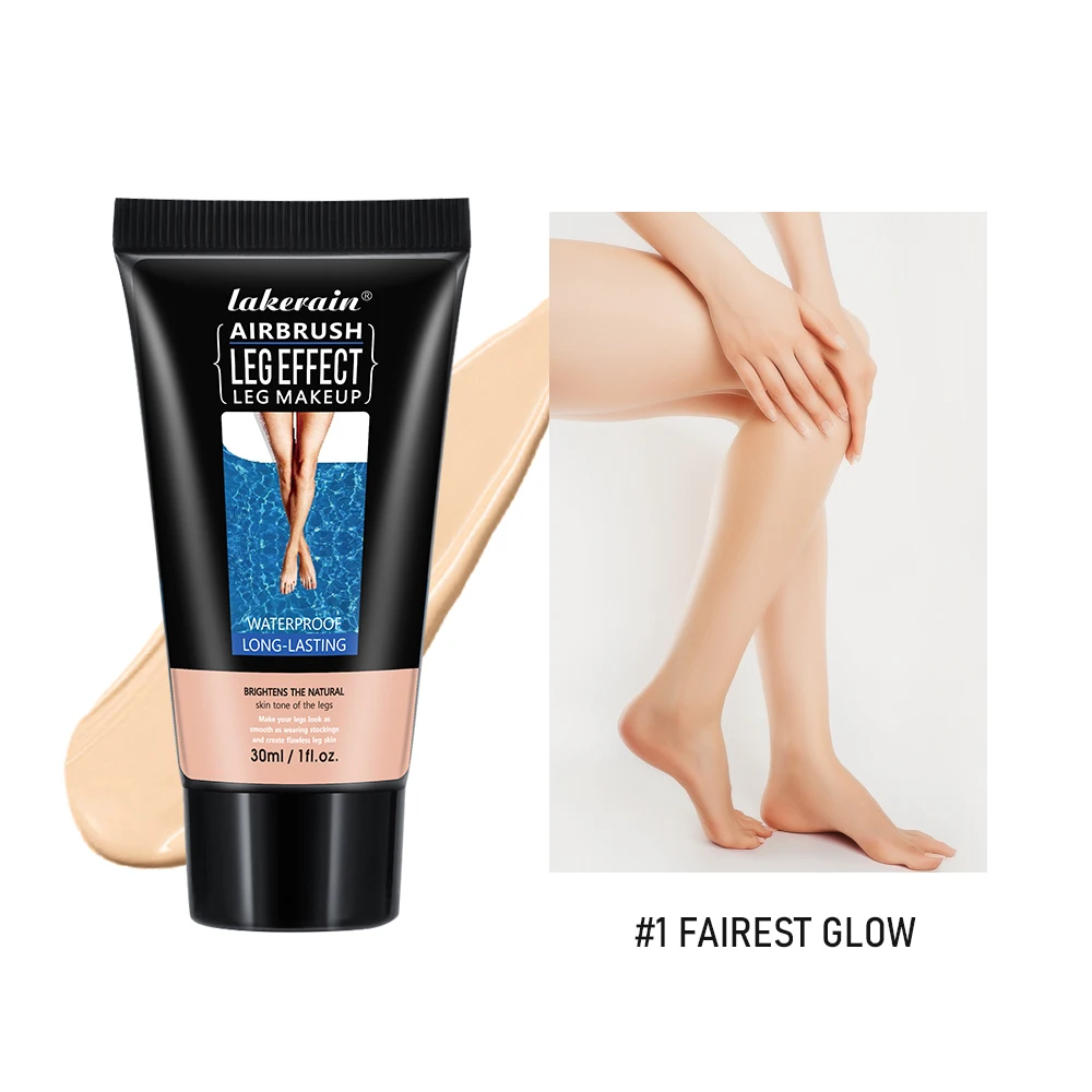 Leg Makeup Even Skin Tone Body Lotion Airbrush Leg Moisturize Liquid Body Foundation Fake Tan Cream Women And Men Comistics